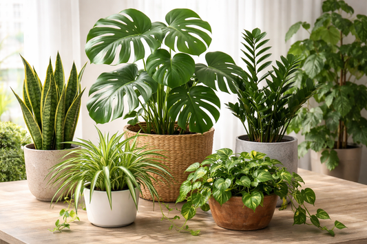 5 makkelijke kamerplanten (perfect voor beginners)