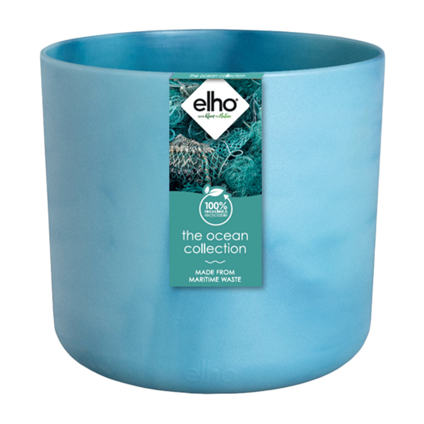 Pot Elho Ocean Round atlantic blue