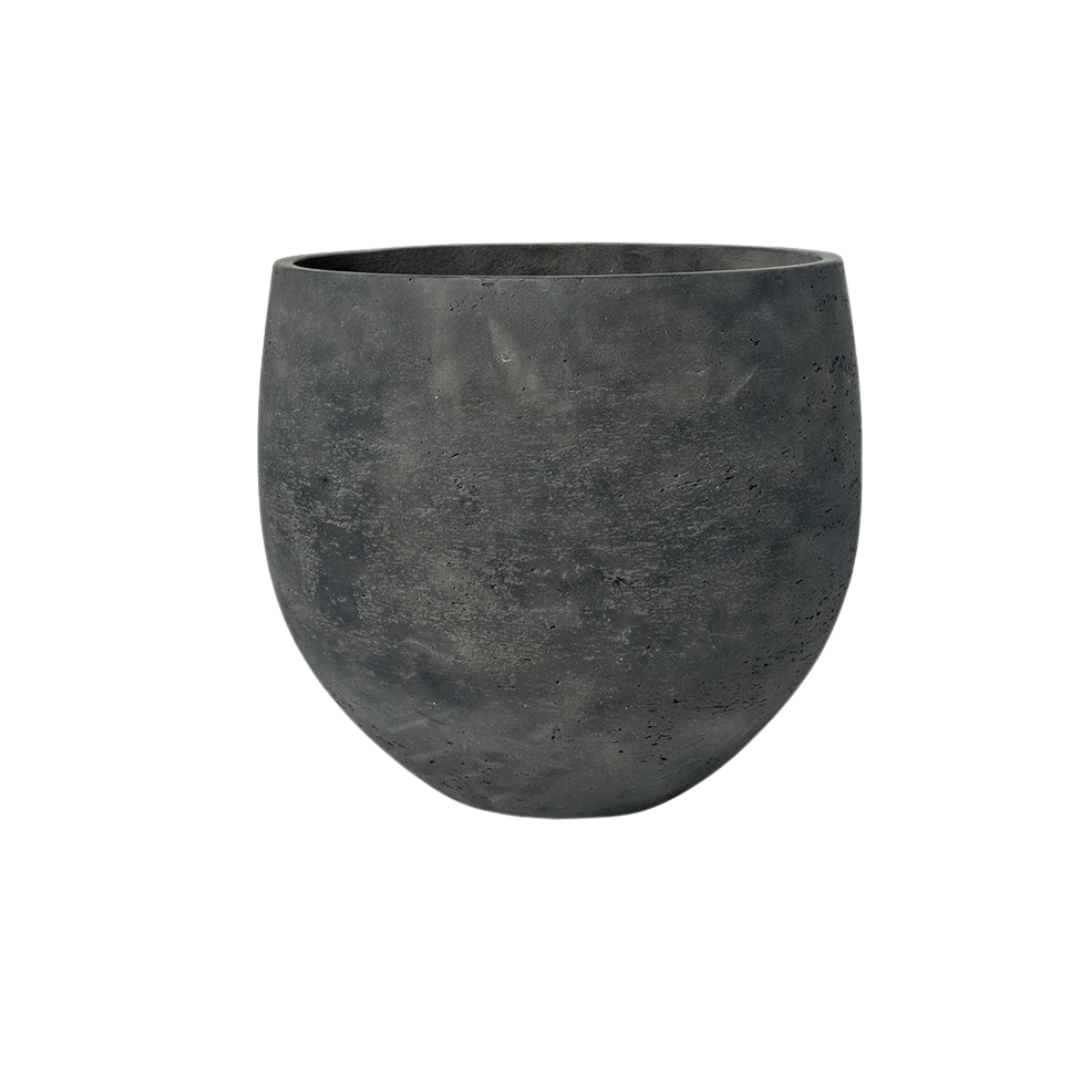 Topf Orb Schwarz gewaschen