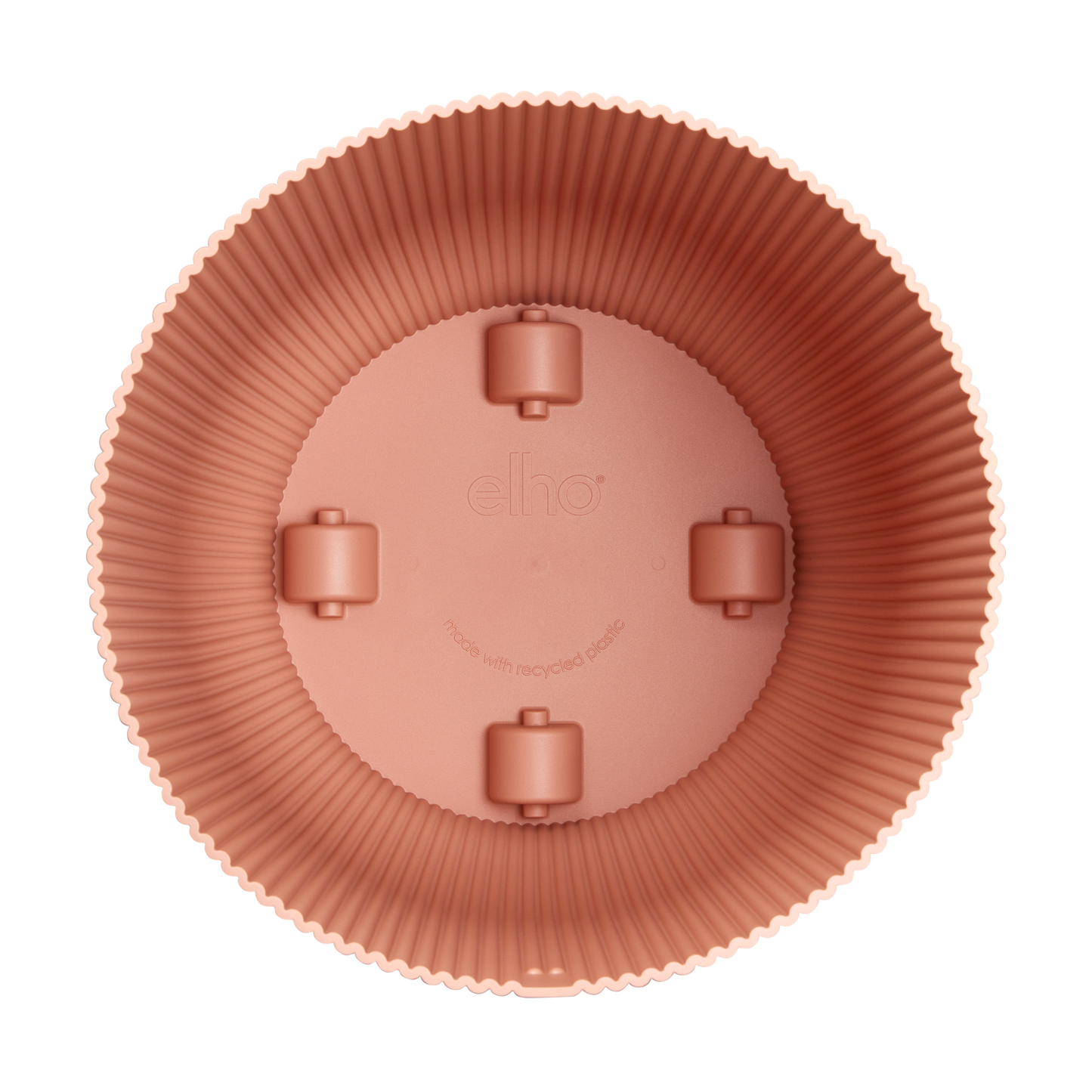 Pot elho Vibes Fold Round roze (met wieltjes)